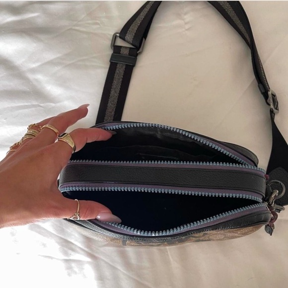 Coach Crossbody Bag X Rexy By Guang Yu Purse Shoulder Strap VGC 🖤 - Picture 2 of 11